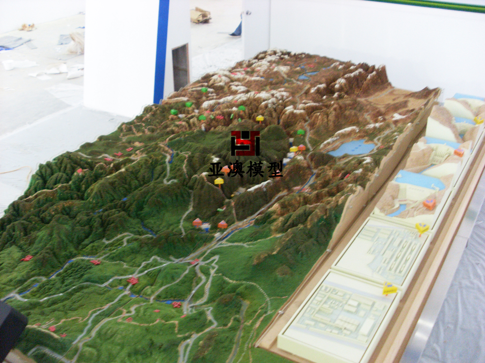 西藏地形地貌沙盤(pán)