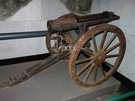 克虜伯營炮復(fù)原模型
